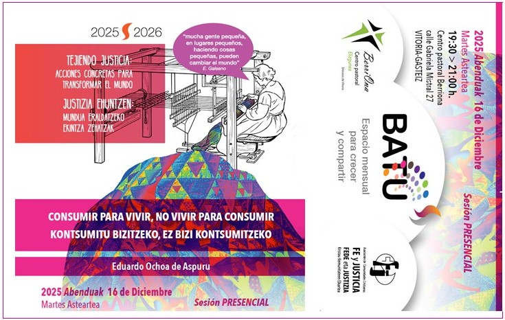 imagen Consumir para vivir... BATU 3ªSesión